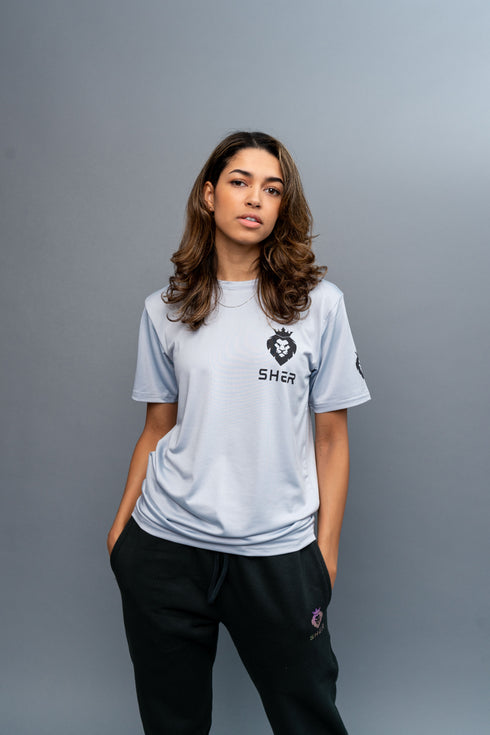 Silver training t shirt