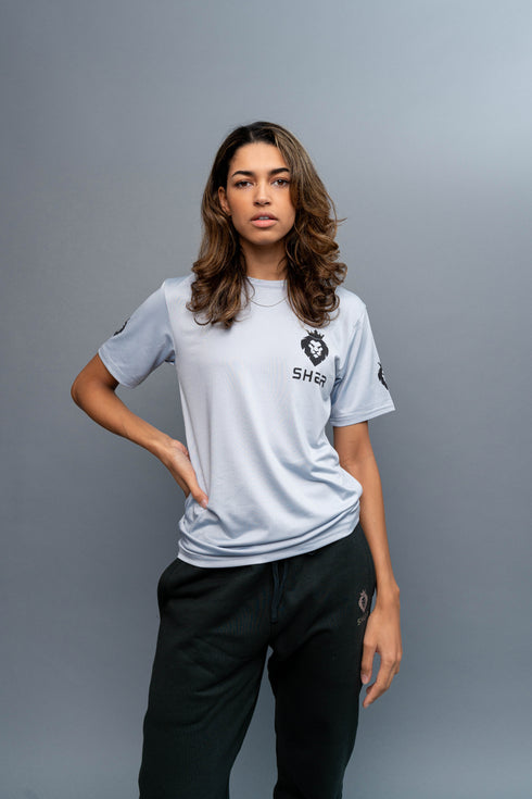 Silver training t shirt