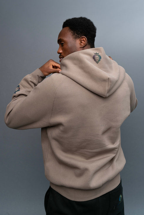 Beige hoodie