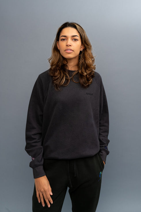 Charcoal blue sweatshirt