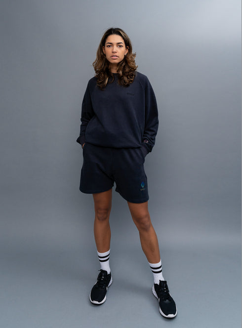 Charcoal blue shorts