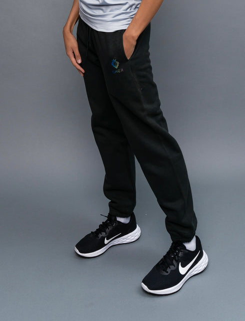 Black sweatpants